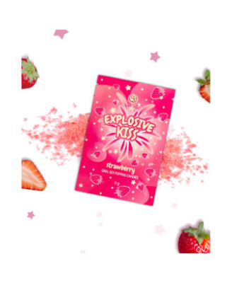 Bonbons pétillants à la fraise spécial sexe oral 